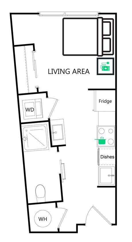 Floor Plan - 1B