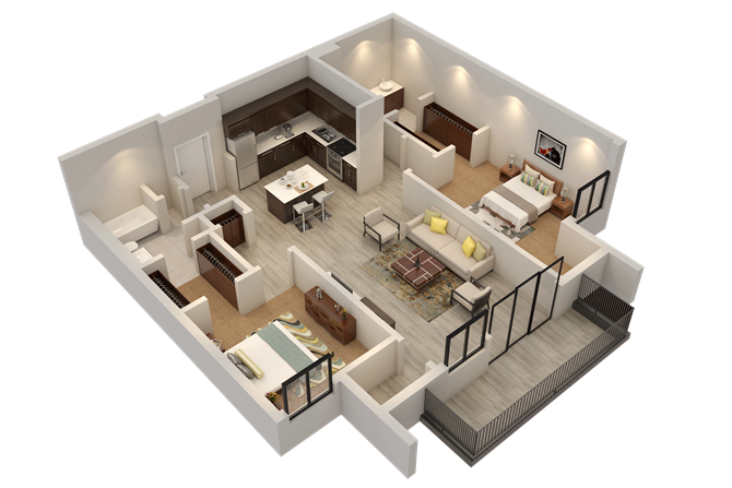 Floor Plan - Terrain
