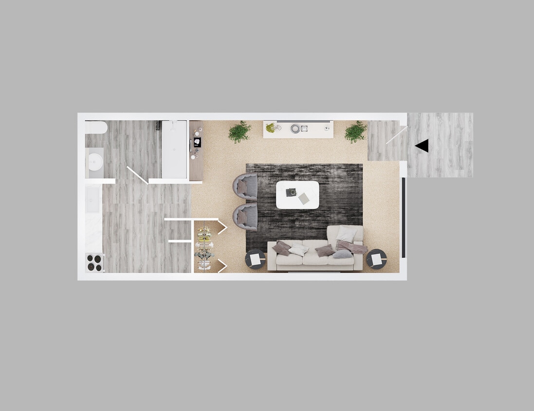 Floor Plan - Studio
