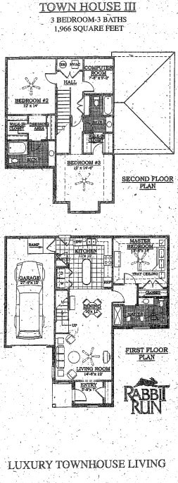 Floor Plan - Townhouse III