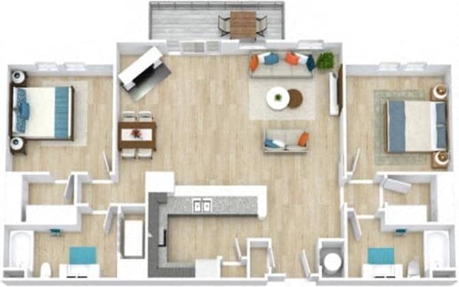 Floor Plan - The Woodduck