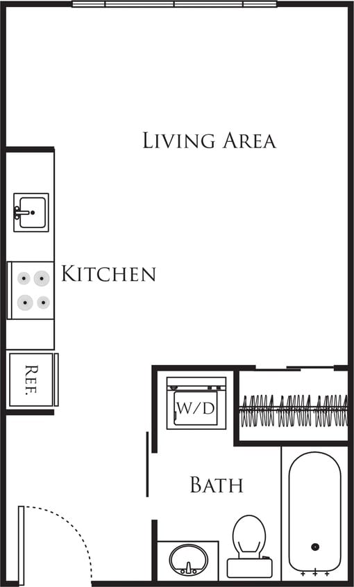 Floor Plan - Micro Studio - A1