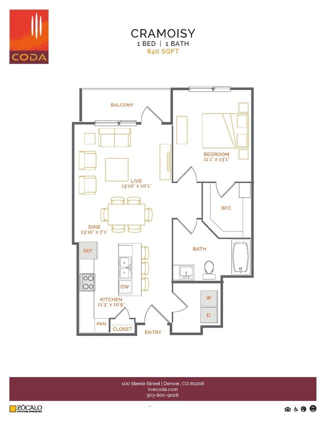 Floor Plan - Cramoisy