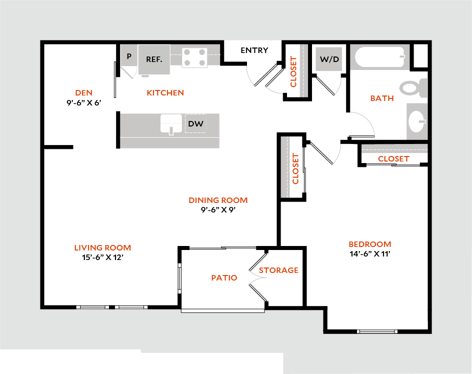 Floor Plan - Plan 1C