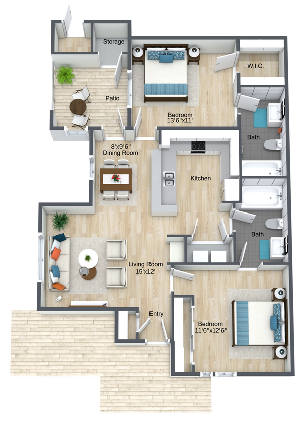 Floor Plan - Trinity
