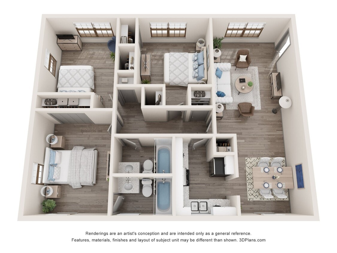 Floor Plan - 3 Bedroom