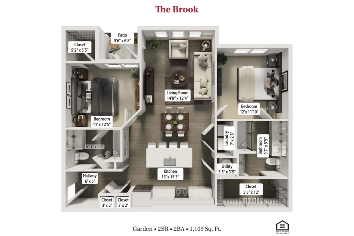 Floor Plan - The Brook