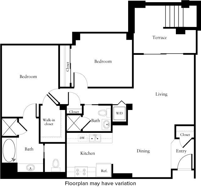 Floor Plan - B2-1018-1021