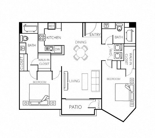 Floor Plan - Pahoa Island