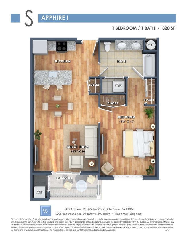 Floor Plan - Sapphire I
