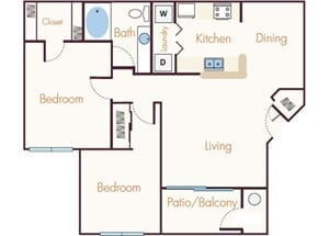 Floor Plan - Highland Affordable