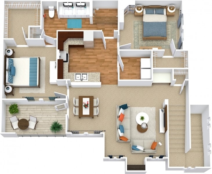 Floor Plan - The Dover