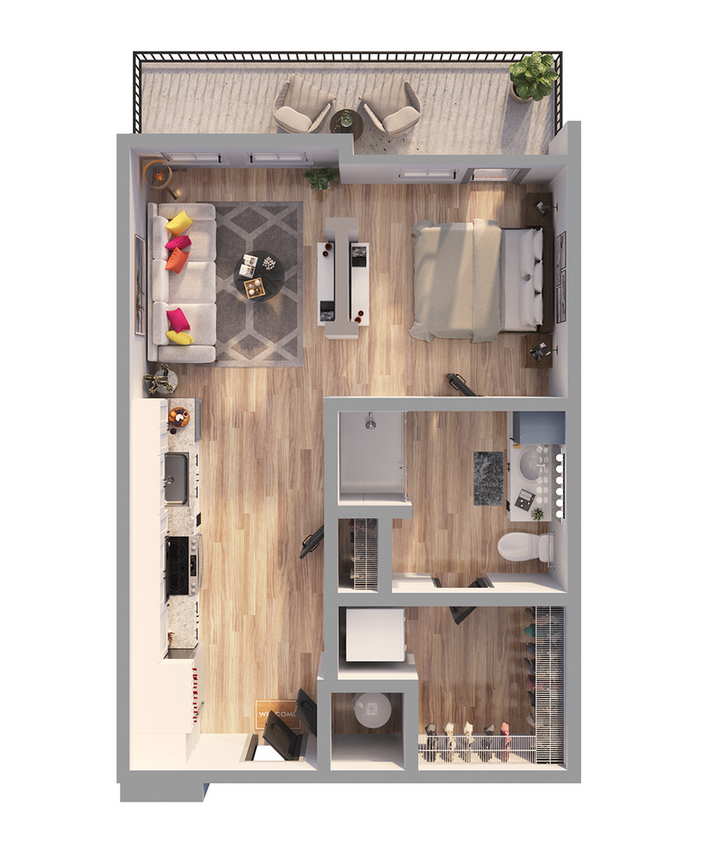 Emerson at Montford Park - S8 Floor Plan - S8