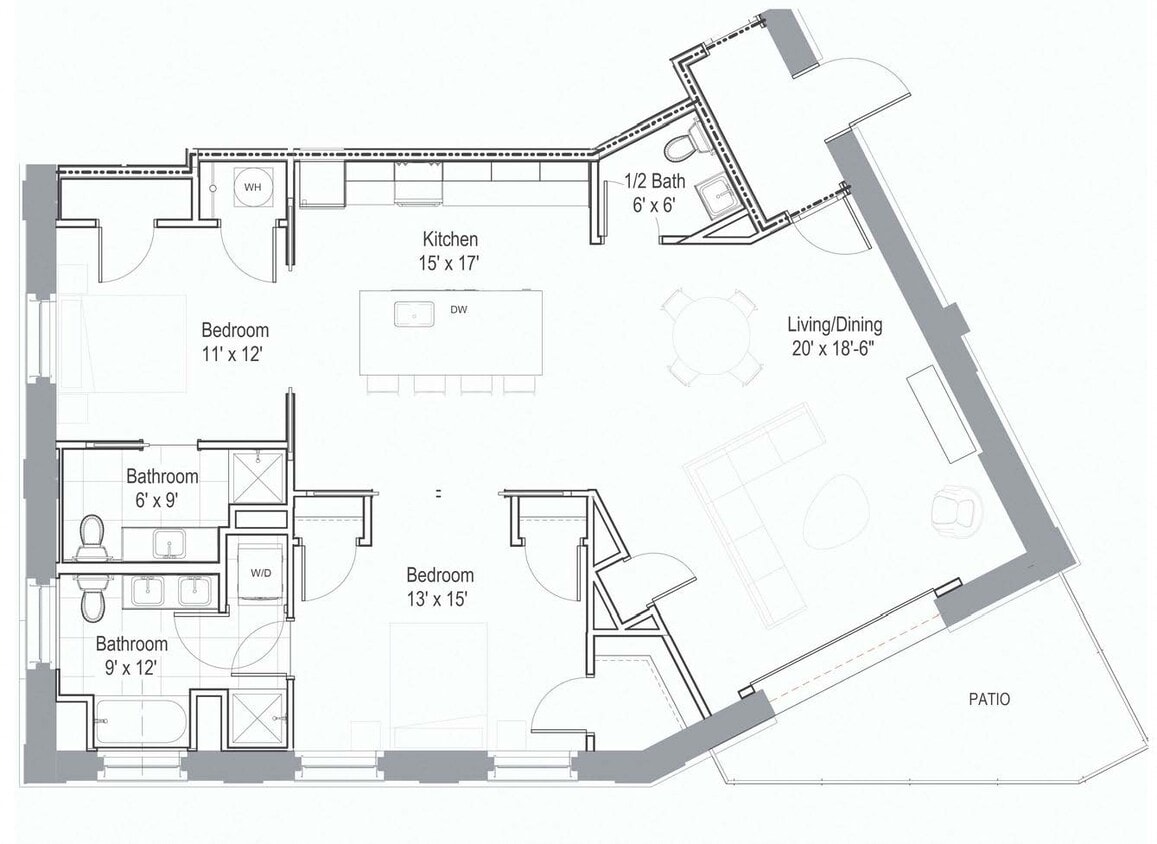 Floor Plan - Ambulance Garage Bay 2