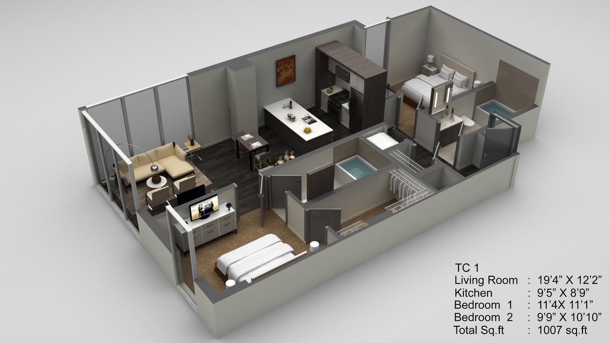 Floor Plan - TC 1