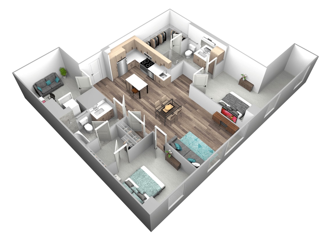 Floor Plan - C23.3 - Den