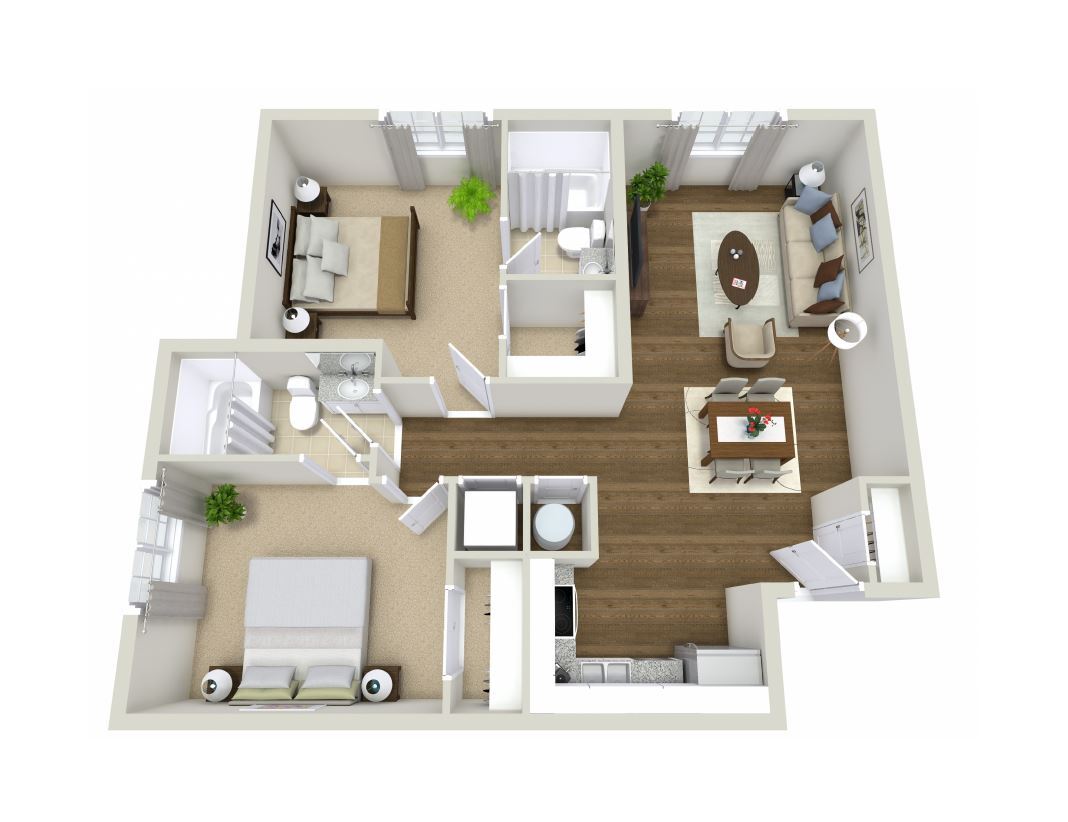 Floor Plan - The Shenandoah