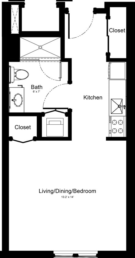 Floor Plan - Studio ST1