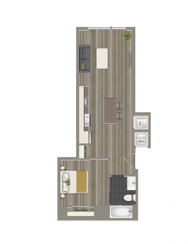 Floor Plan - 1-C