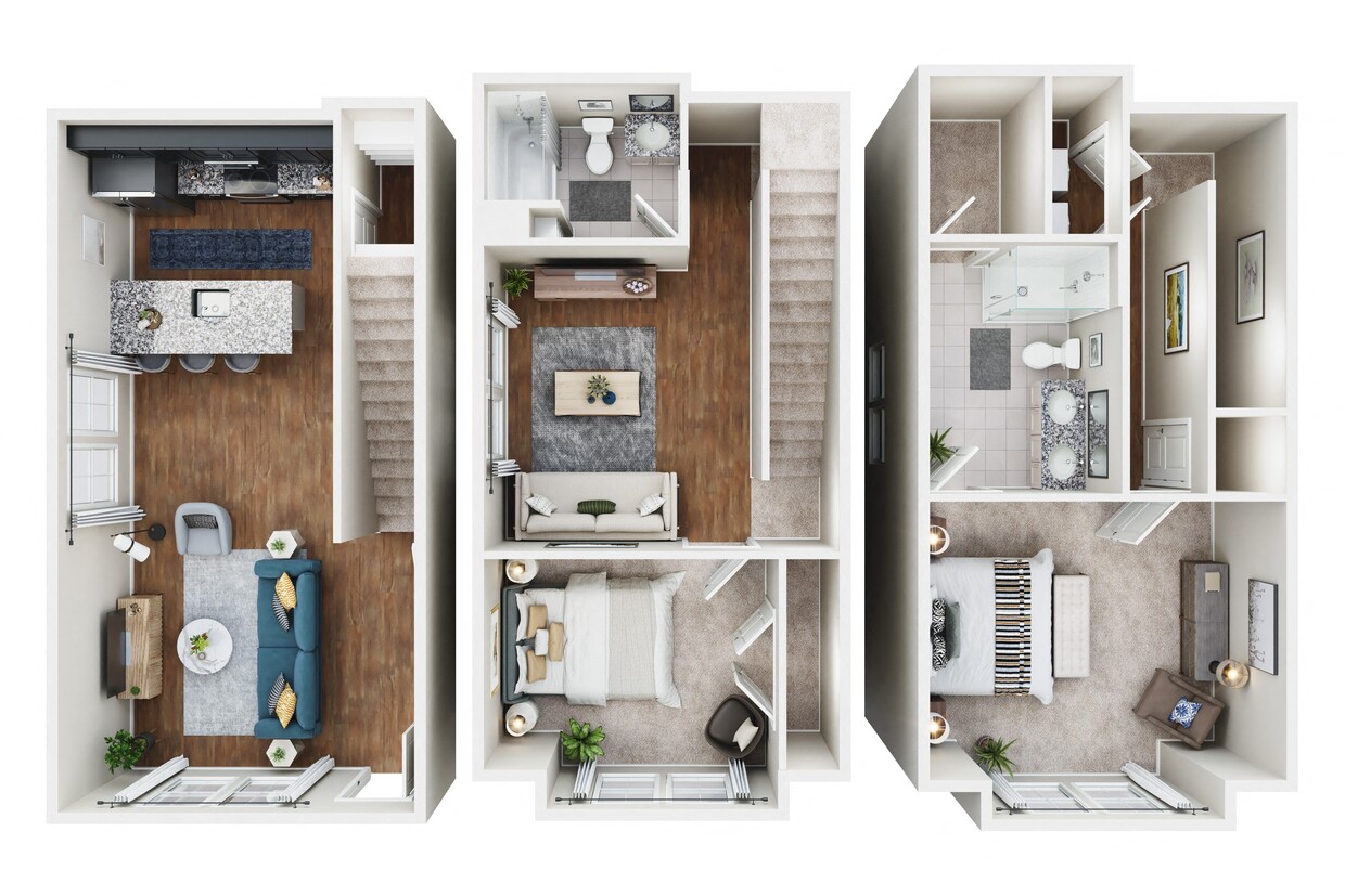 Floor Plan - B5 Townhome Phase II