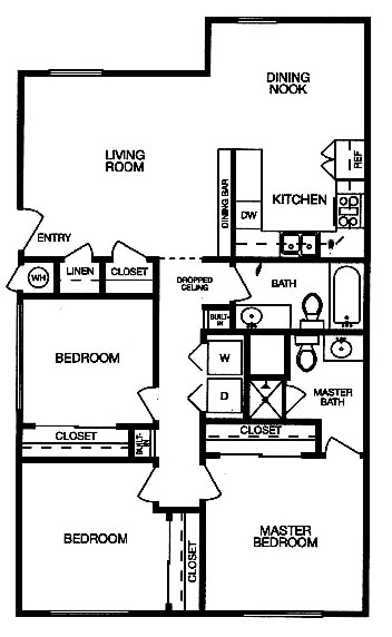Floor Plan - 3x2
