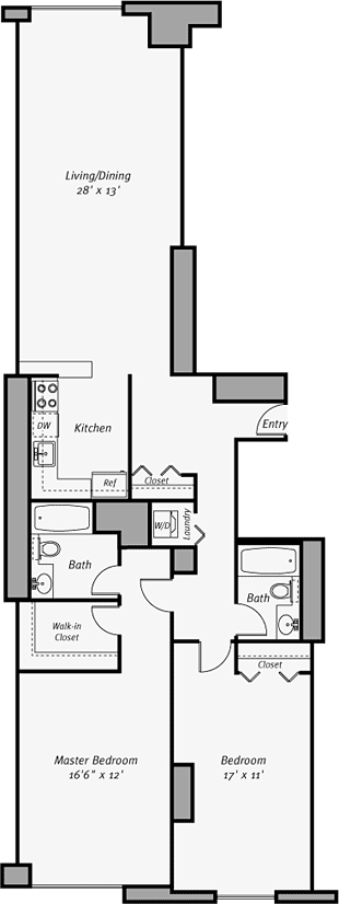 2BR/2BA - B10