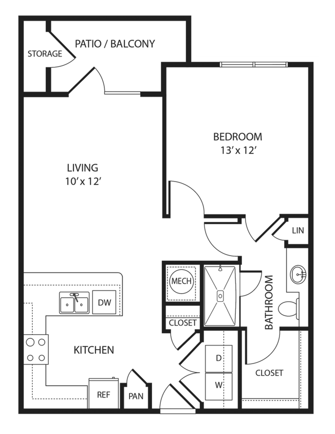 Floor Plan - Kerrville A1