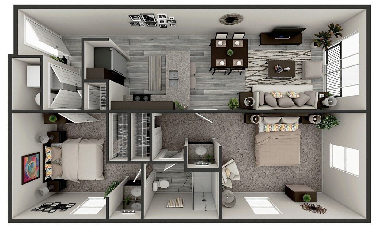 Lombard - 2 Bed 1 Bath The Lombard (2B1B1024)