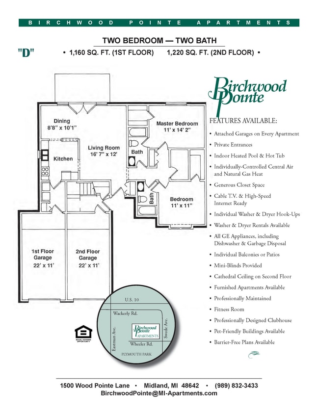 Floor Plan - 5d Two Bedroom