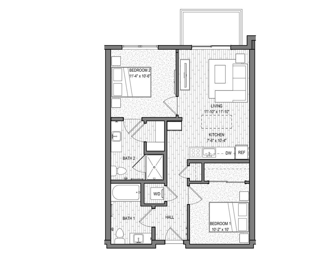 Floor Plan - Nickel - Enhanced