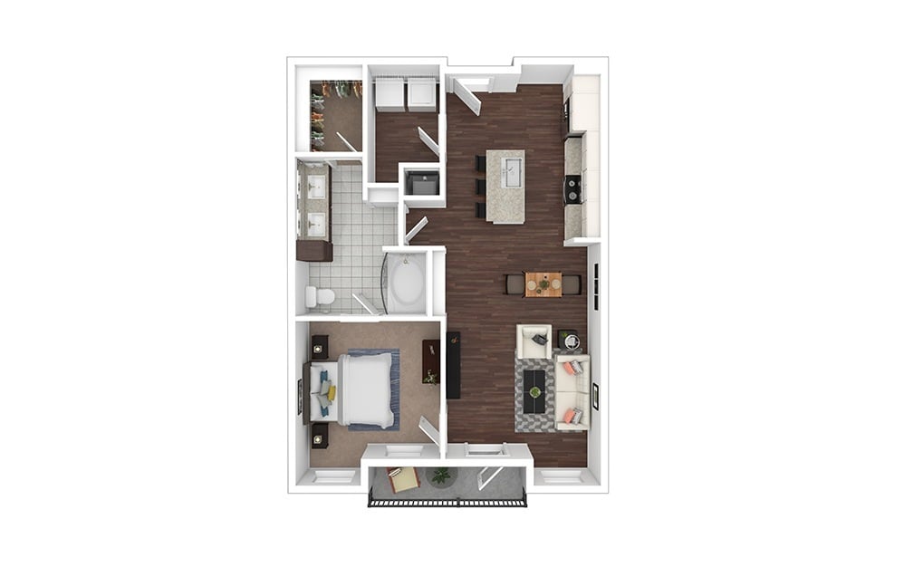 Floor Plan - A8U - Brookdale