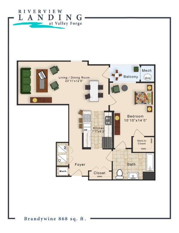 Floor Plan - Brandywine