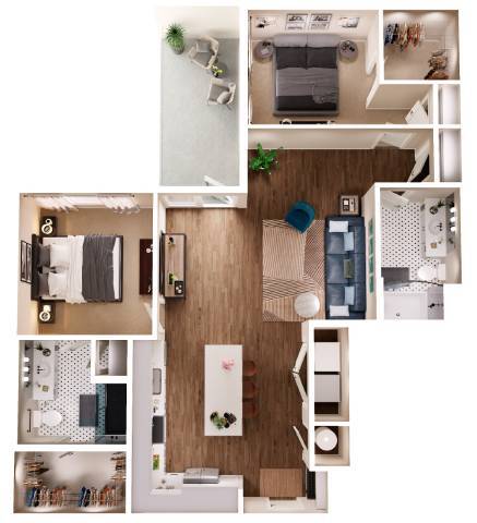 Floor Plan - B3B