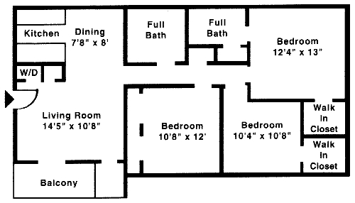 3BR/2BA - 3 Bed/ 2 Bath