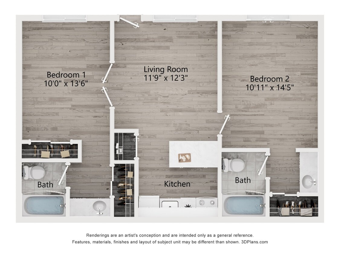 Floor Plan - The Twinbrook