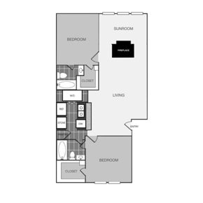 Floor Plan - B3 - The Blake
