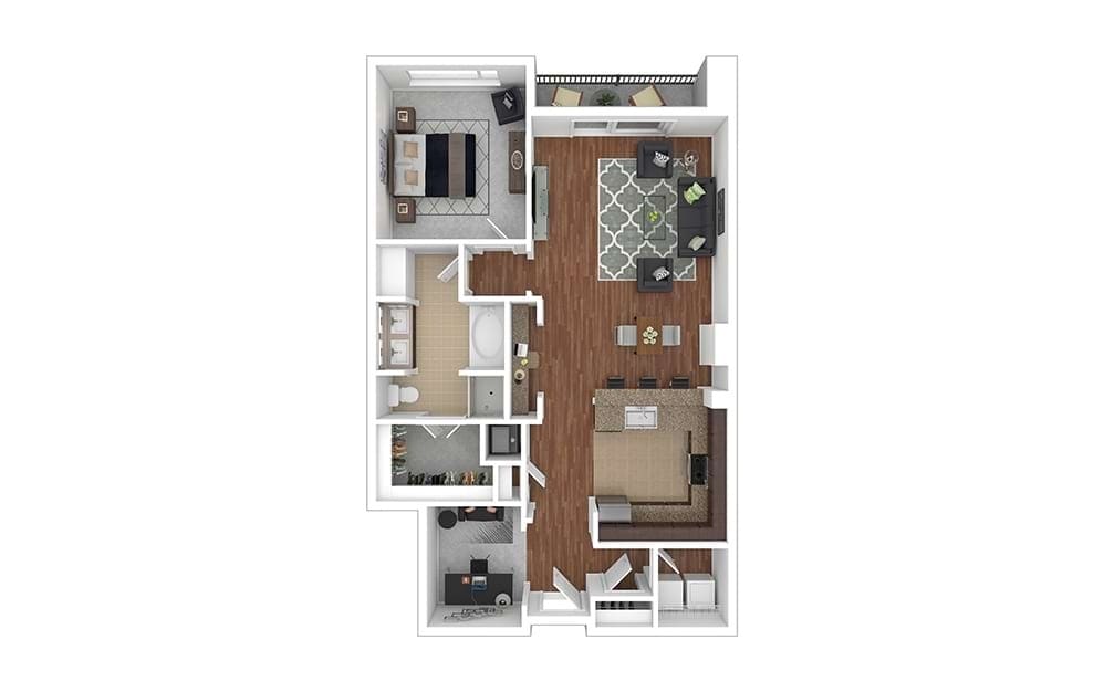 Floor Plan - The Lamar