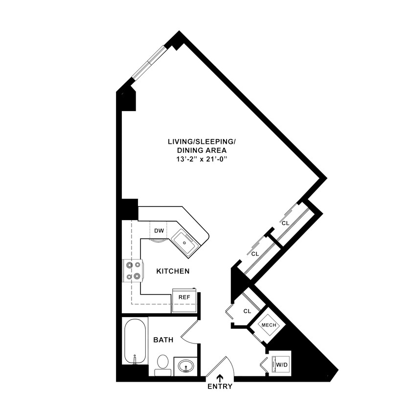 Floor Plan - Studio-S01