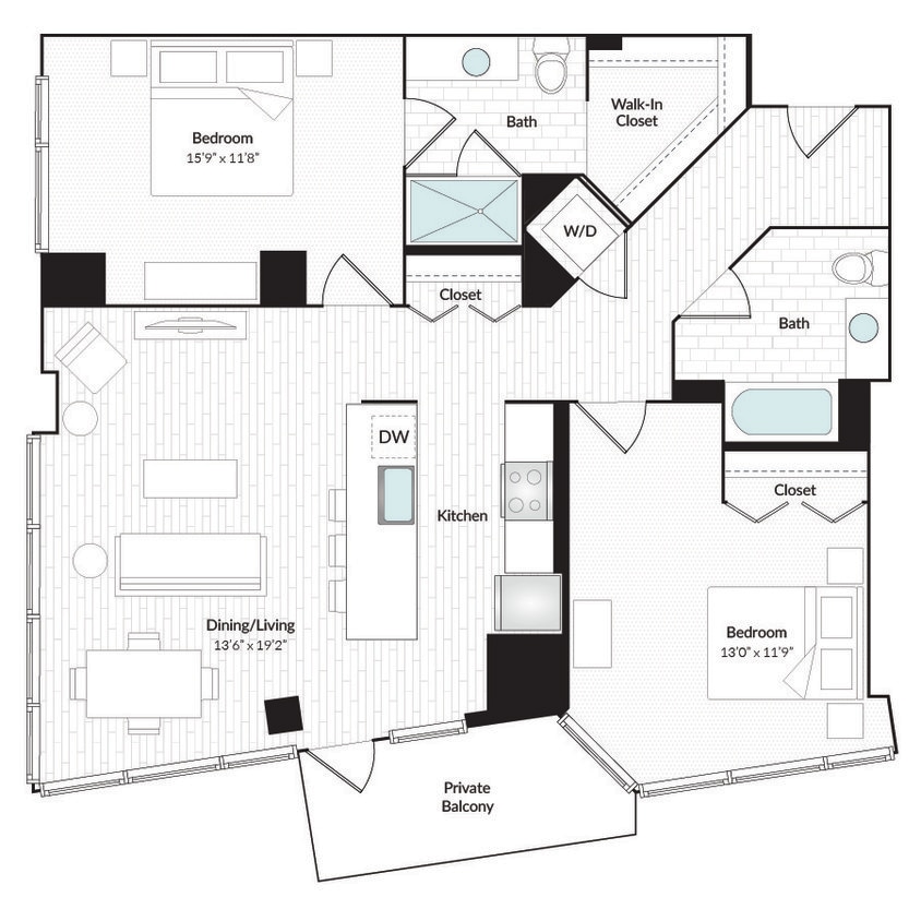 Floor Plan - Humboldt Peak
