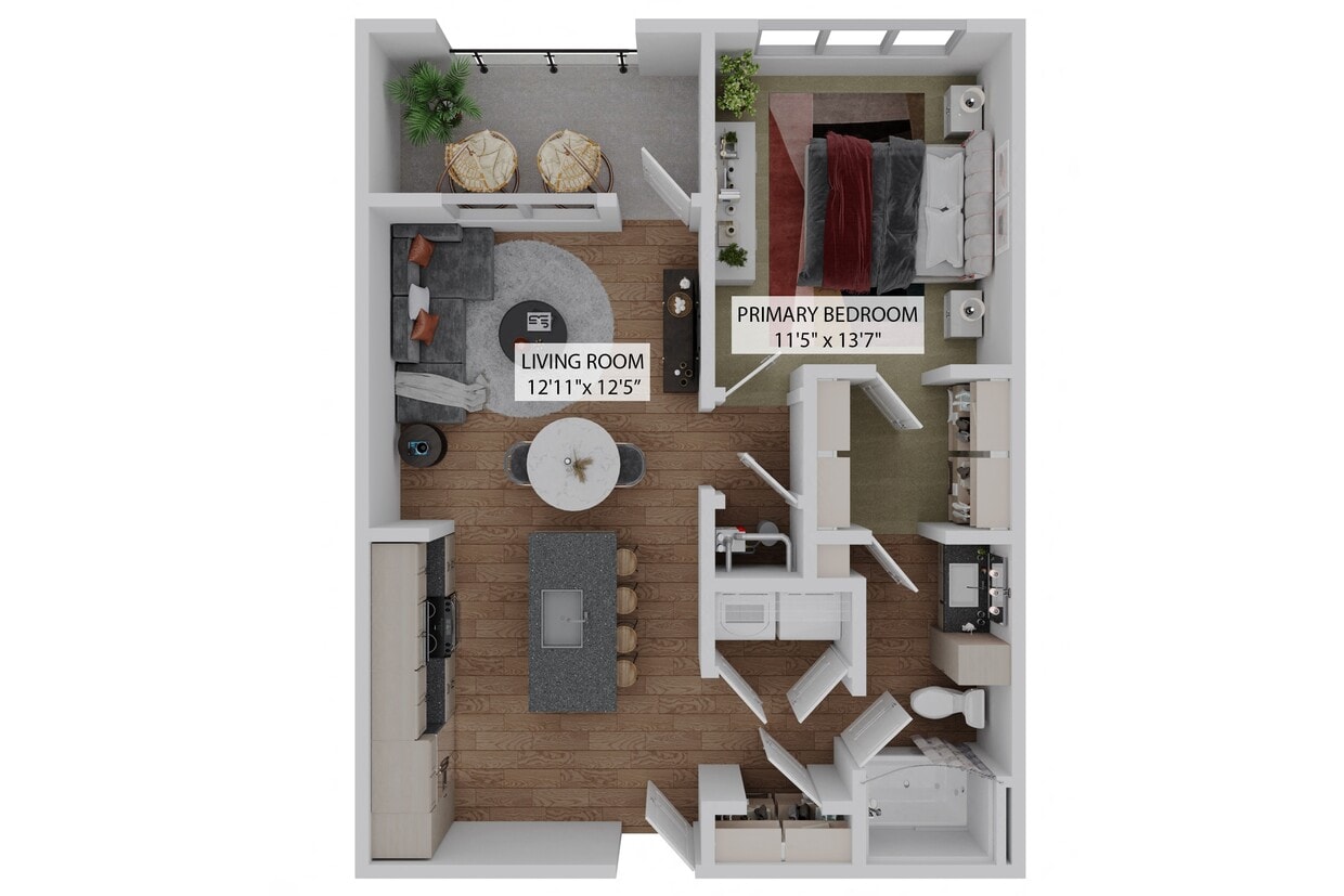 Floor Plan - The Dock 
