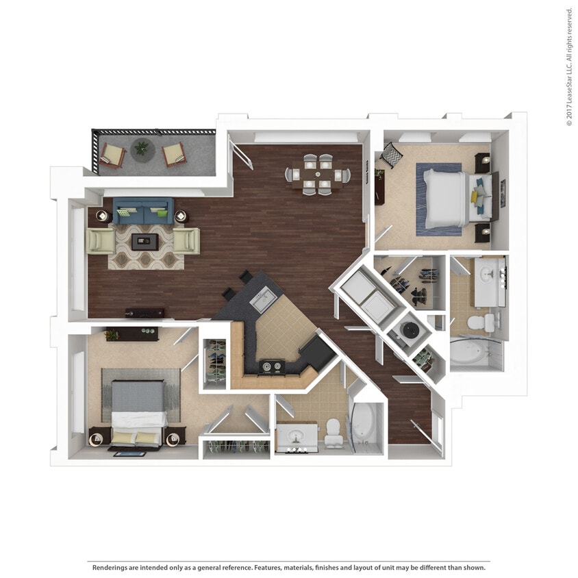 Floor Plan - Unit E1D
