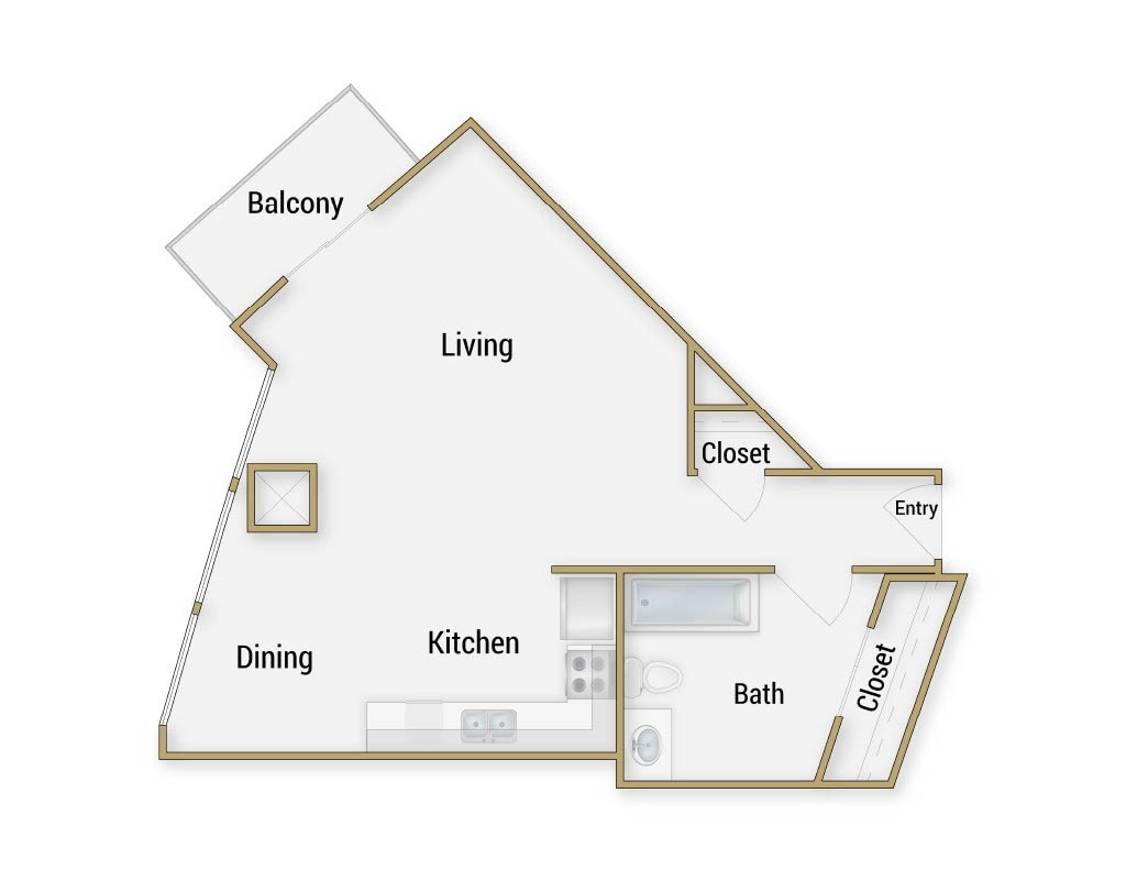 Floor Plan - Embarcadero 2