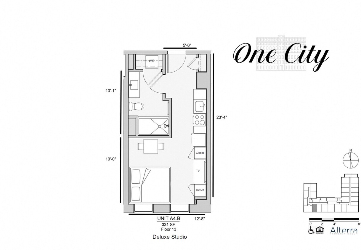 Floor Plan - Residence - A4.B