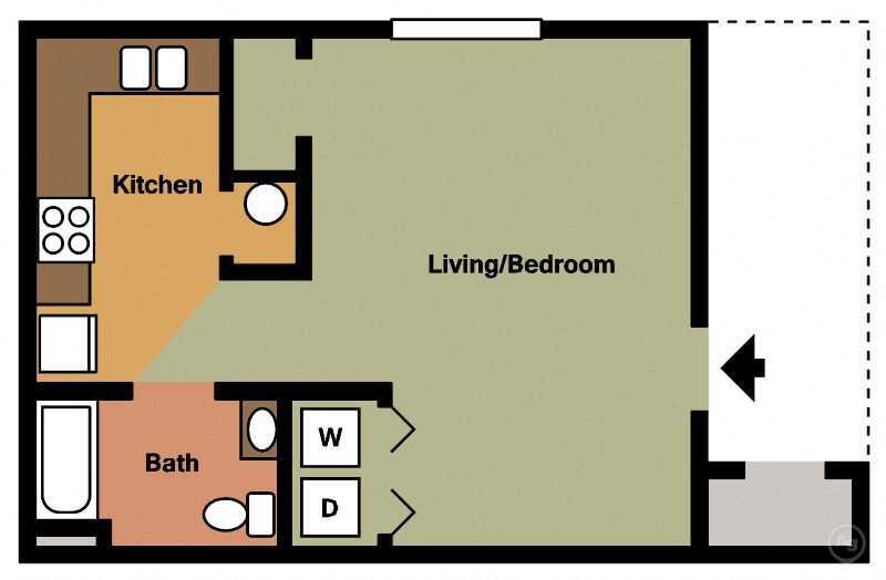 Floor Plan - Studio