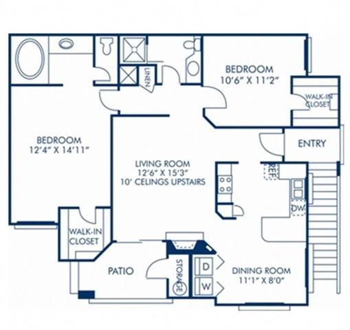 Floor Plan - 2A Renovation 2
