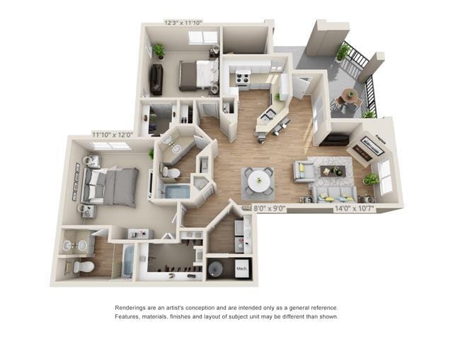 Floor Plan - Blue Ridge - Arapahoe Ridge