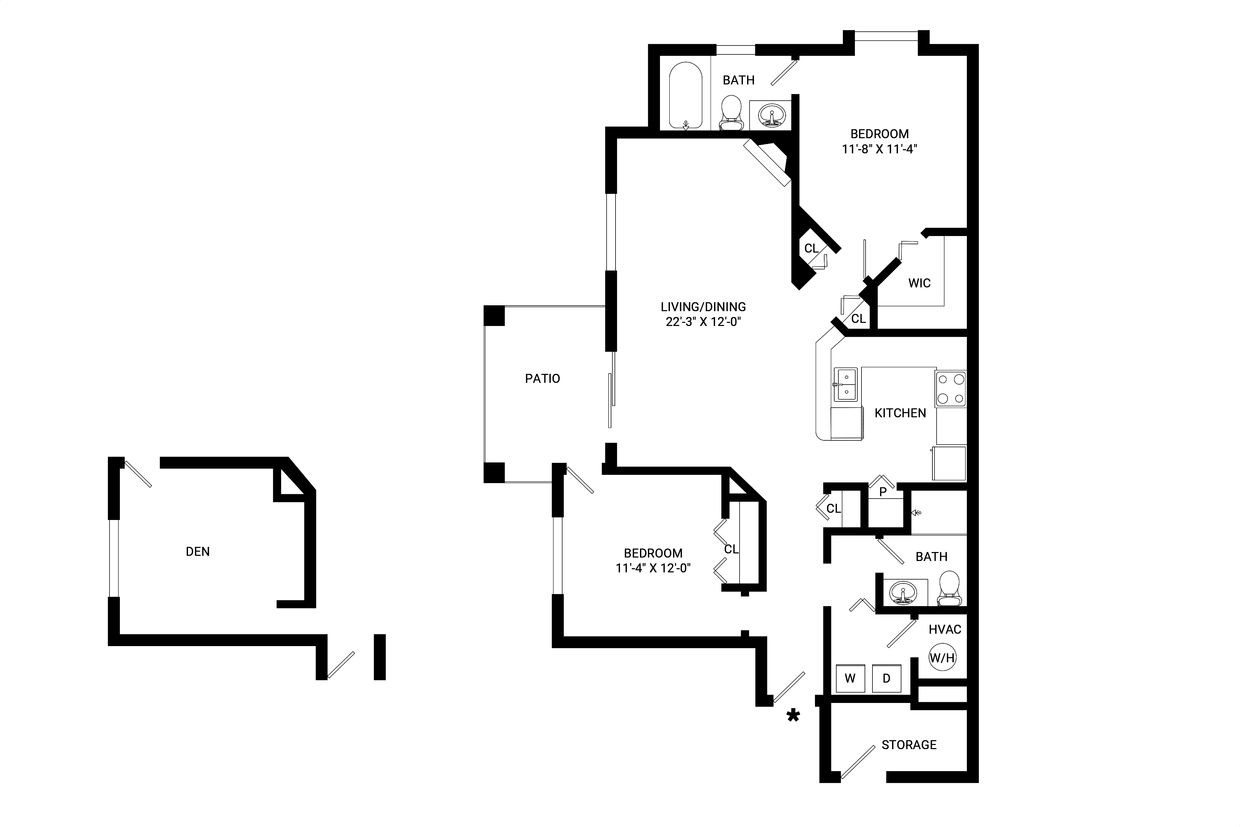 Floor Plan - Princeton