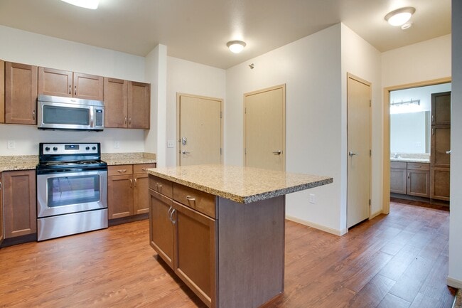 L46 Kitchen - Latitude 46 Apartments