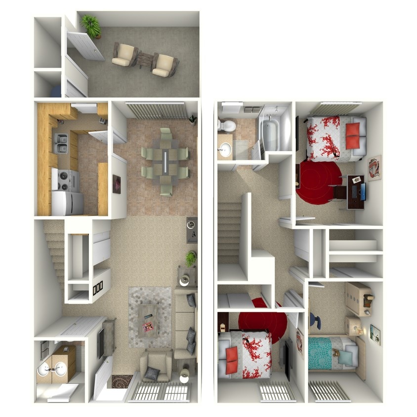 Floor Plan - 3 Bedroom