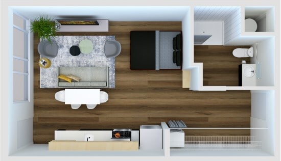 Floor Plan - Studio 1 & Studio 2